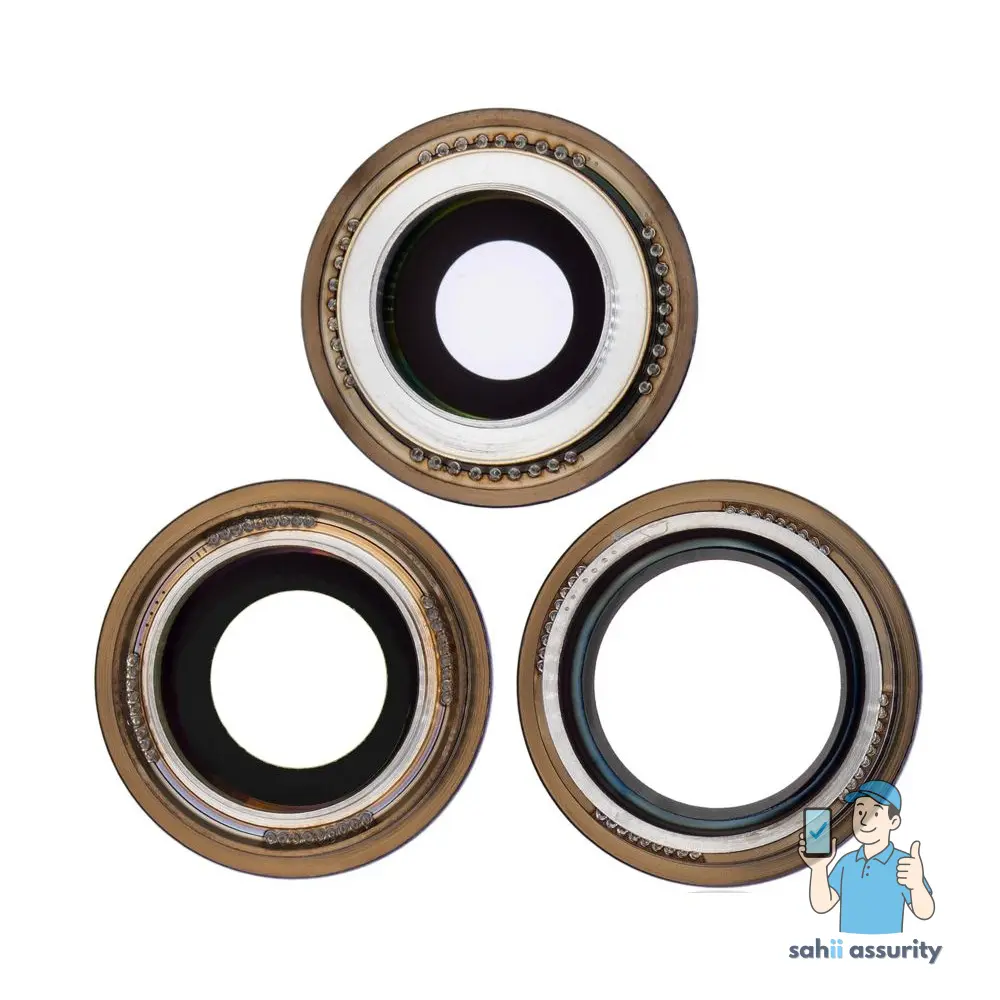 Camera Lens Glass with Frame for Apple iPhone 13 Pro Max Blue thumbnail